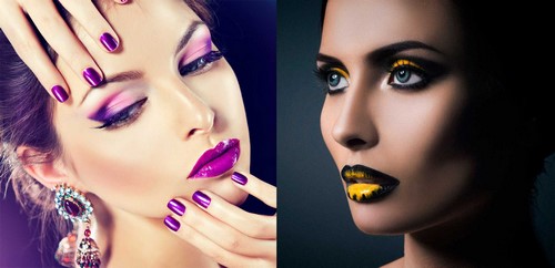 Modieuze herfst make-up 2019-2020 - foto's, trends, make-up ideeën voor de herfst