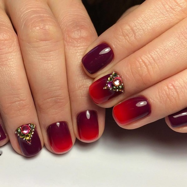 Manicure winter 2019-2020: item baru, trend - 100 foto idea