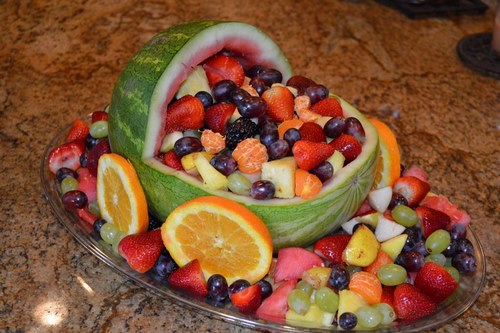 Нарязване на плодове на празничната маса - невероятни идеи за снимки