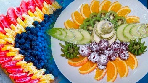 Krojenie owoców na świątecznym stole - niesamowite pomysły na zdjęcia