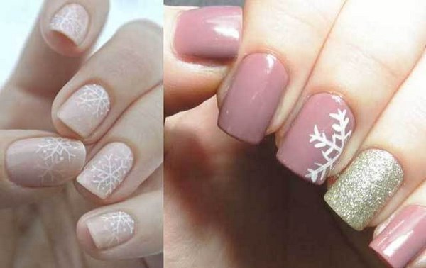 Manicure winter 2019-2020: item baru, trend - 100 foto idea