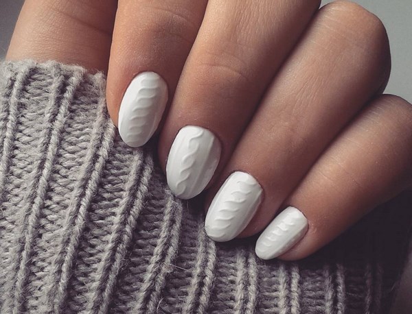 Manicura invierno 2019-2020: nuevos artículos, tendencias - 100 fotos de ideas