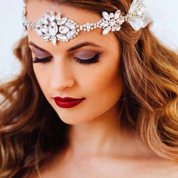 Maquillage de mariage exquis de la mariée: photos, idées, tendances