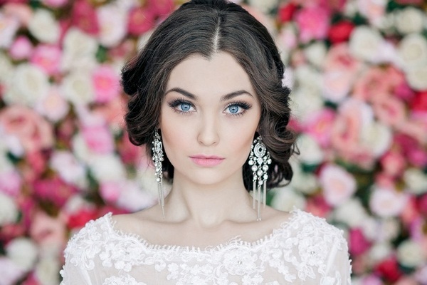 Maquillage de mariage exquis de la mariée: photos, idées, tendances