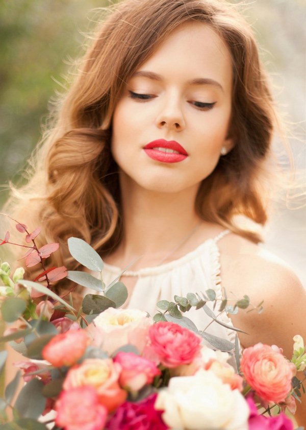 Maquillage de mariage exquis de la mariée: photos, idées, tendances