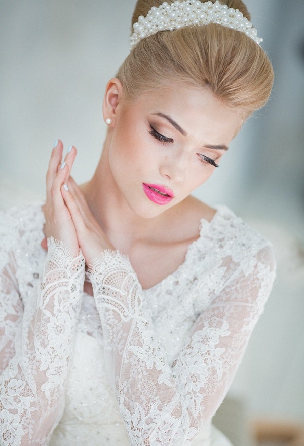 Maquillage de mariage exquis de la mariée: photos, idées, tendances