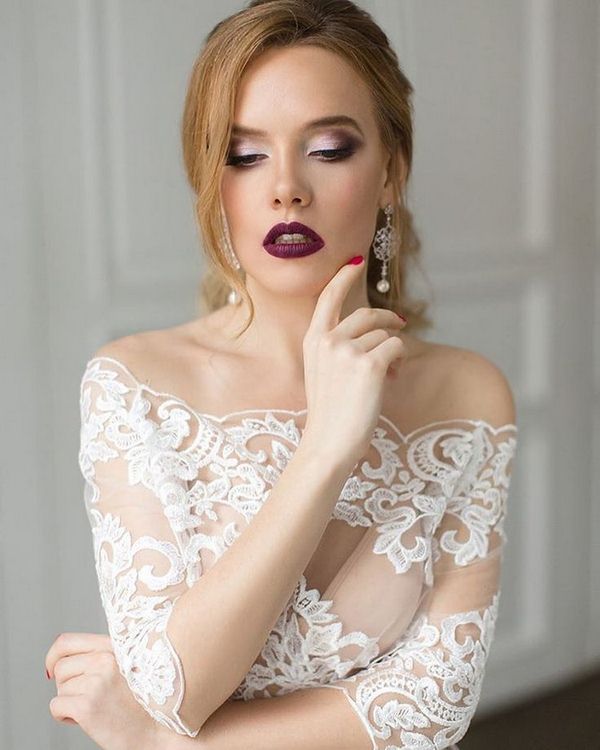 Maquillage de mariage exquis de la mariée: photos, idées, tendances