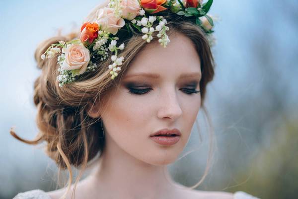 Maquillage de mariage exquis de la mariée: photos, idées, tendances