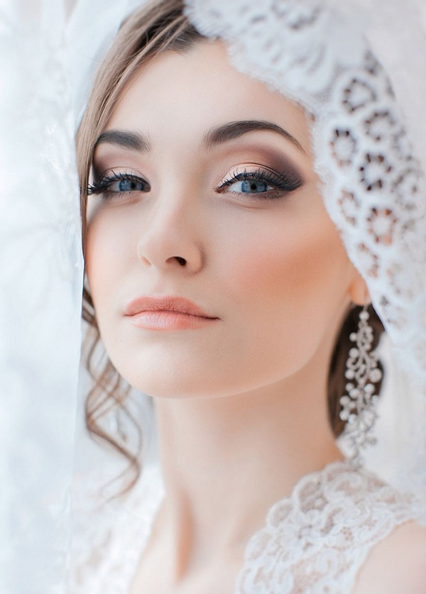 Maquillage de mariage exquis de la mariée: photos, idées, tendances