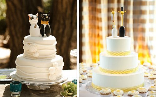 Bolos de casamento - idéias da foto que bolo escolher