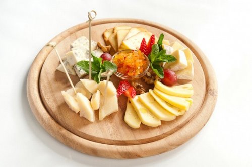 Beautiful and tasty cheese slices - the best design ideas