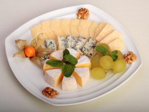 Krásne a chutné plátky syra - najlepšie nápady na dizajn