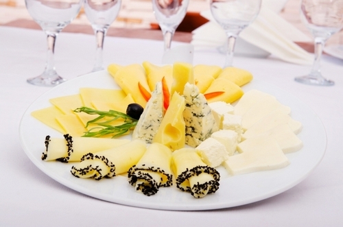 Beautiful and tasty cheese slices - the best design ideas