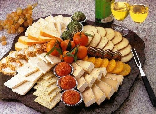 Gyönyörű és ízletes sajt szelet - a legjobb tervezési ötletek