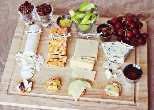 Beautiful and tasty cheese slices - the best design ideas