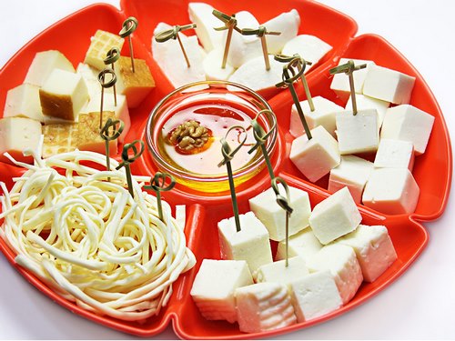 Güzel ve lezzetli peynir dilimleri - en iyi tasarım fikirleri