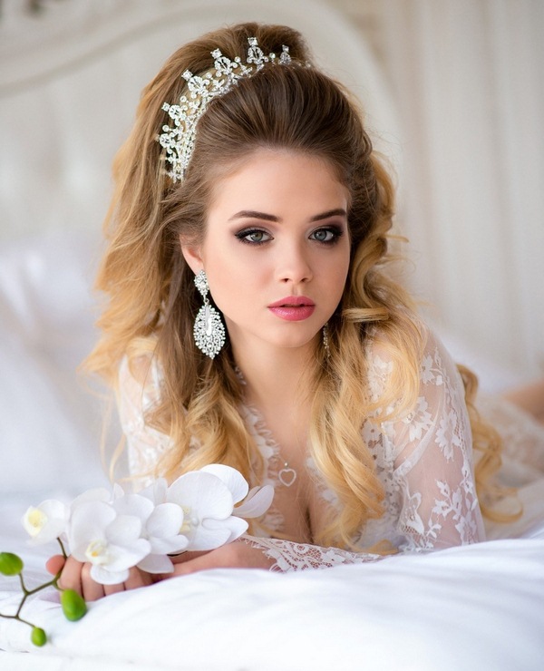 Maquillage de mariage exquis de la mariée: photos, idées, tendances