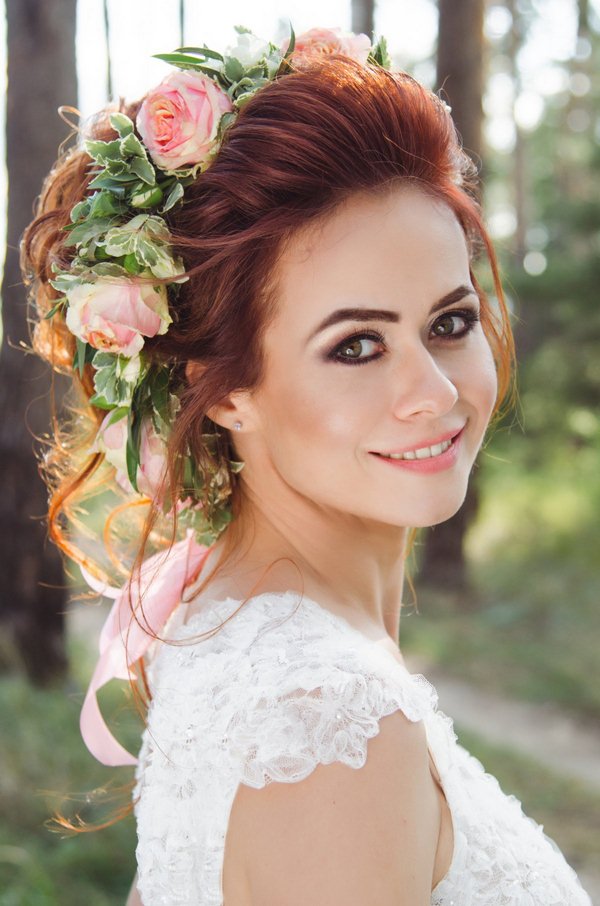 Maquillage de mariage exquis de la mariée: photos, idées, tendances