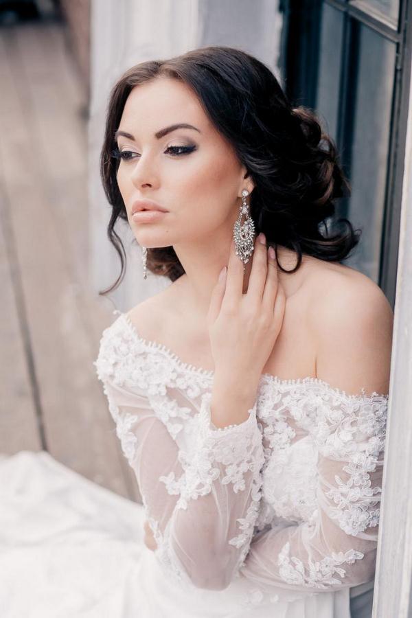 Maquillage de mariage exquis de la mariée: photos, idées, tendances