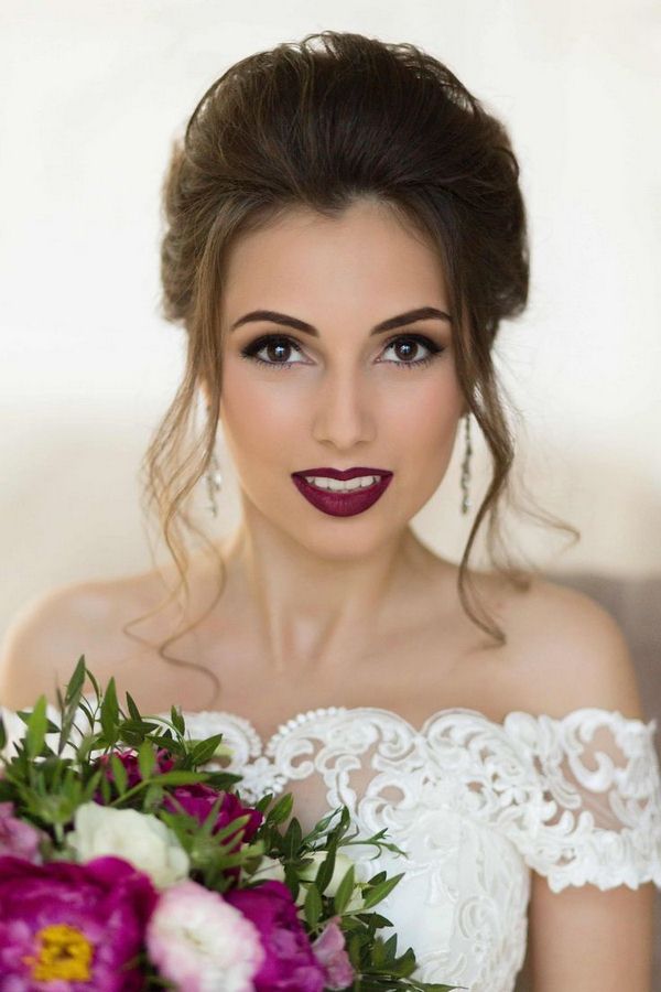 Maquillage de mariage exquis de la mariée: photos, idées, tendances