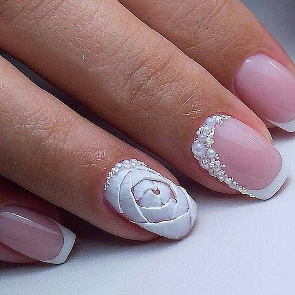 Fashionable French manicure 2020-2021: new items, ideas, design - photo