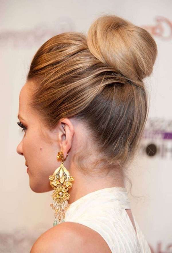 Beau chignon de coiffure: les meilleures idées de coiffures de chignon pour différentes longueurs de cheveux - Photos