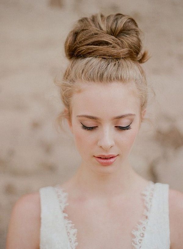 Beau chignon de coiffure: les meilleures idées de coiffures de chignon pour différentes longueurs de cheveux - Photos