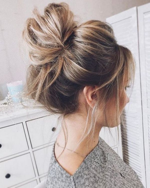 Beau chignon de coiffure: les meilleures idées de coiffures de chignon pour différentes longueurs de cheveux - Photos