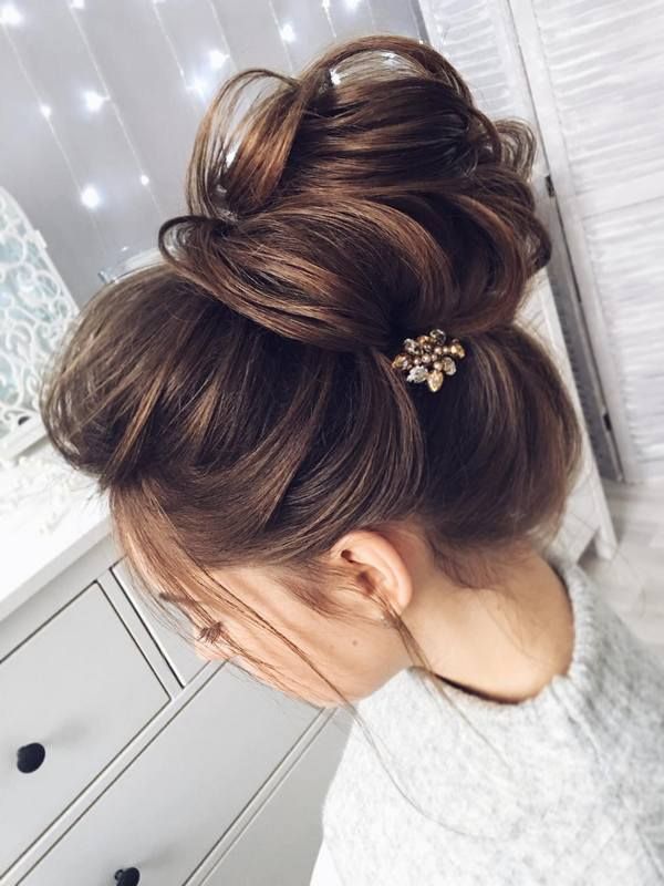 Beau chignon de coiffure: les meilleures idées de coiffures de chignon pour différentes longueurs de cheveux - Photos