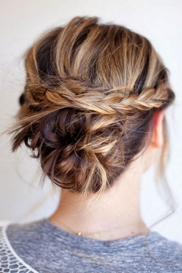 Beau chignon de coiffure: les meilleures idées de coiffures de chignon pour différentes longueurs de cheveux - Photos