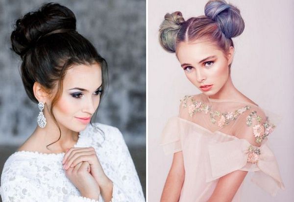 Beau chignon de coiffure: les meilleures idées de coiffures de chignon pour différentes longueurs de cheveux - Photos