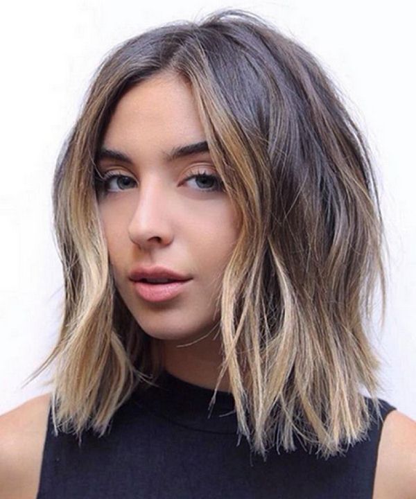 Belles coupes de cheveux pour cheveux mi-longs 2020-2021: types, idées, tendances - photo