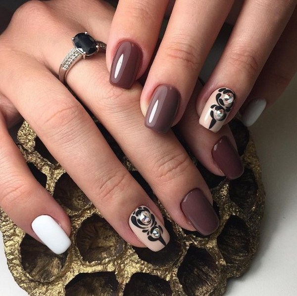 Charmant design d'ongles d'automne 2019-2020: dernières nouvelles, meilleures idées et photos inspirantes