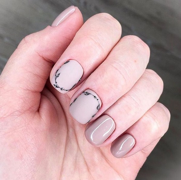 Charmant design d'ongles d'automne 2019-2020: dernières nouvelles, meilleures idées et photos inspirantes