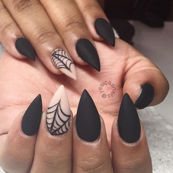 Unusual manicure for Halloween 2019: spectacular nail design ideas in the photo