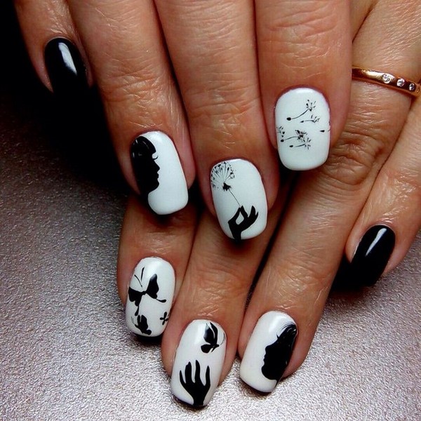 Niezwykły manicure na Halloween 2019: spektakularne pomysły na projektowanie paznokci na zdjęciu