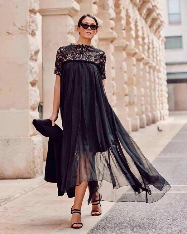 Robes noires 2020-2021: principales tendances pour les robes noires