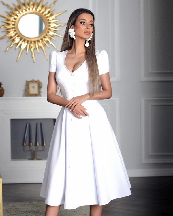 Robe blanche impeccable 2020-2021 - Top 10 des modèles les plus tendance