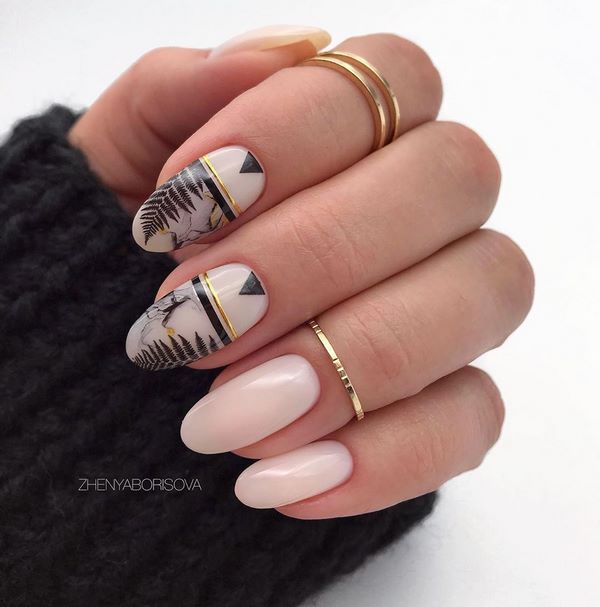 Magie d'automne sur les ongles! Manucure d'automne à la mode 2019-2020 dans les meilleurs looks