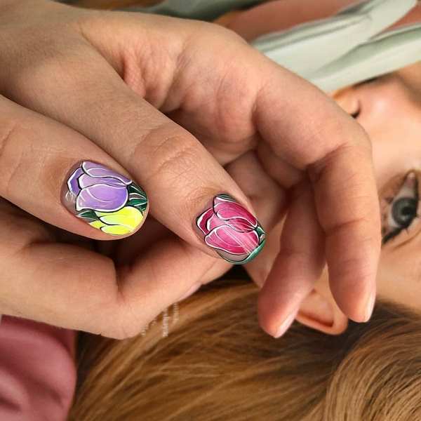 Magie d'automne sur les ongles! Manucure d'automne à la mode 2019-2020 dans les meilleurs looks